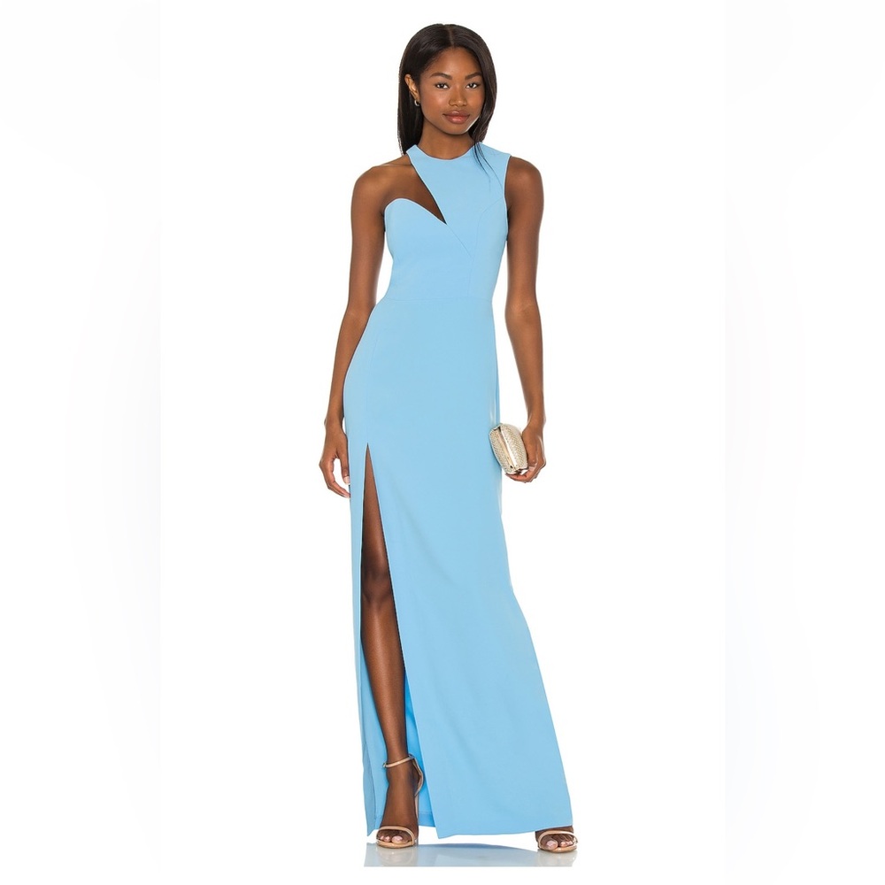 Amanda Uprichard Gilda Gown in Pacific